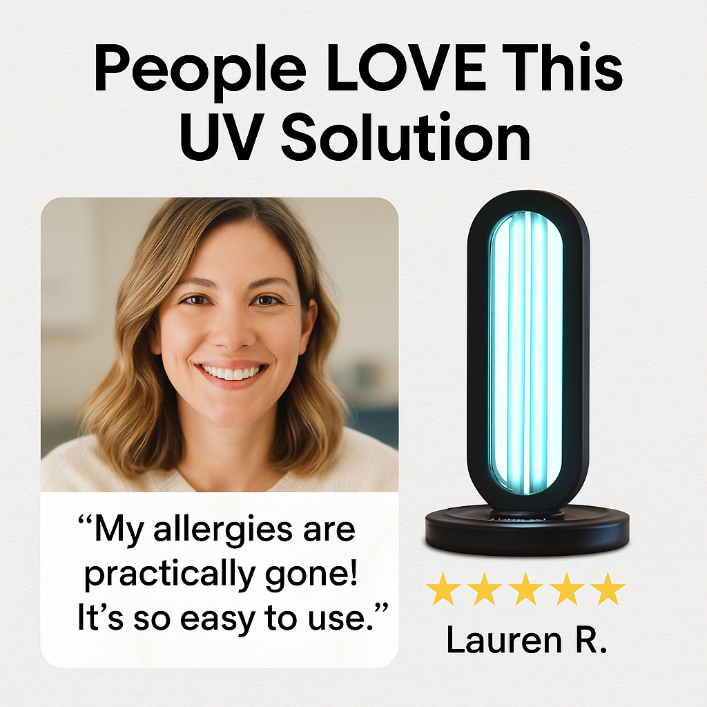 A UV Light That Kills Mould, Bacteria & Airborne Threats