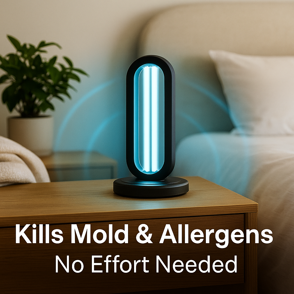 A UV Light That Kills Mould, Bacteria & Airborne Threats