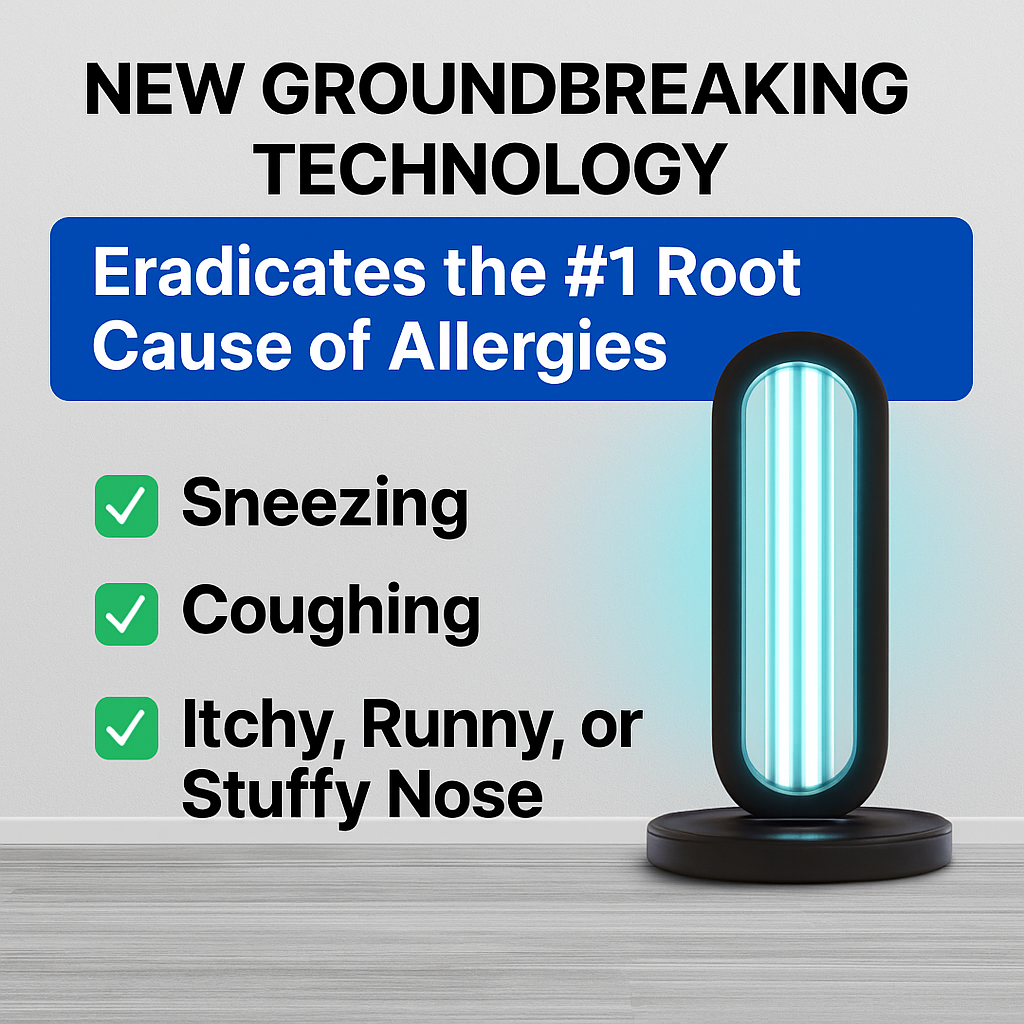 A UV Light That Kills Mould, Bacteria & Airborne Threats