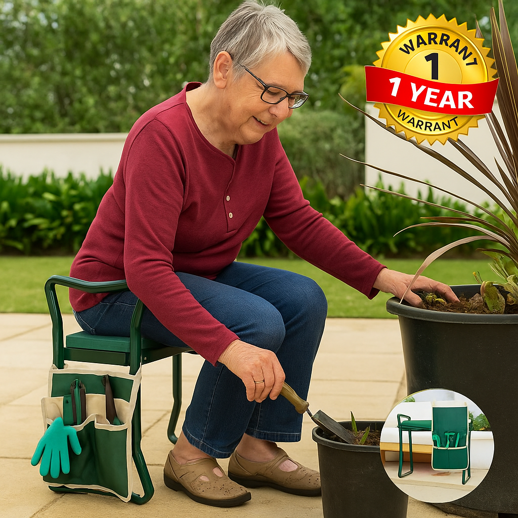 KneeSaver Pro™ – Kneel or Sit Without Pain, Anywhere