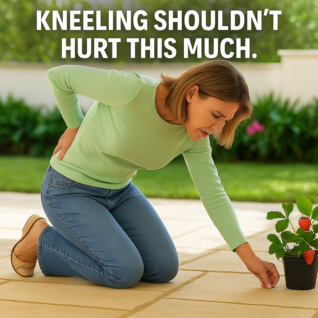 KneeSaver Pro™ – Kneel or Sit Without Pain, Anywhere