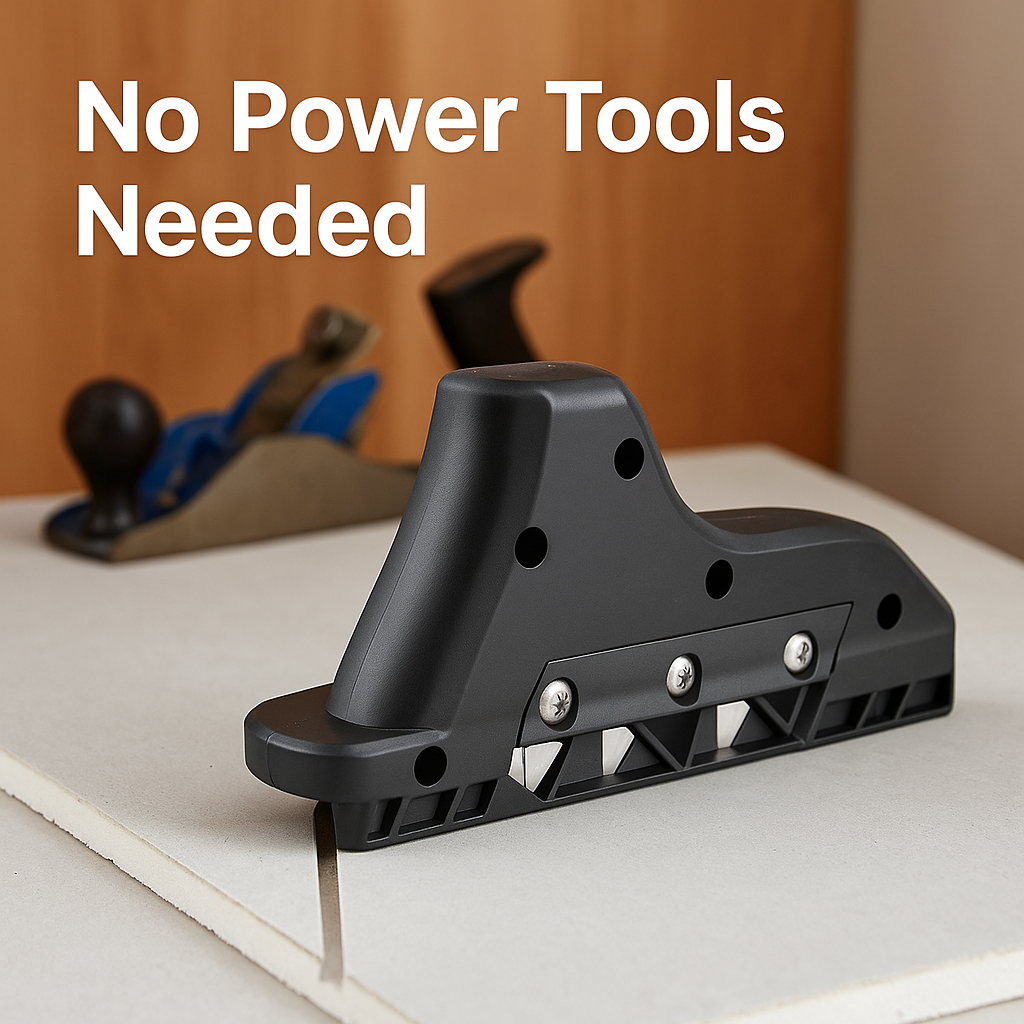 Flawless Drywall Edges in One Easy Pull - EdgeShaper™