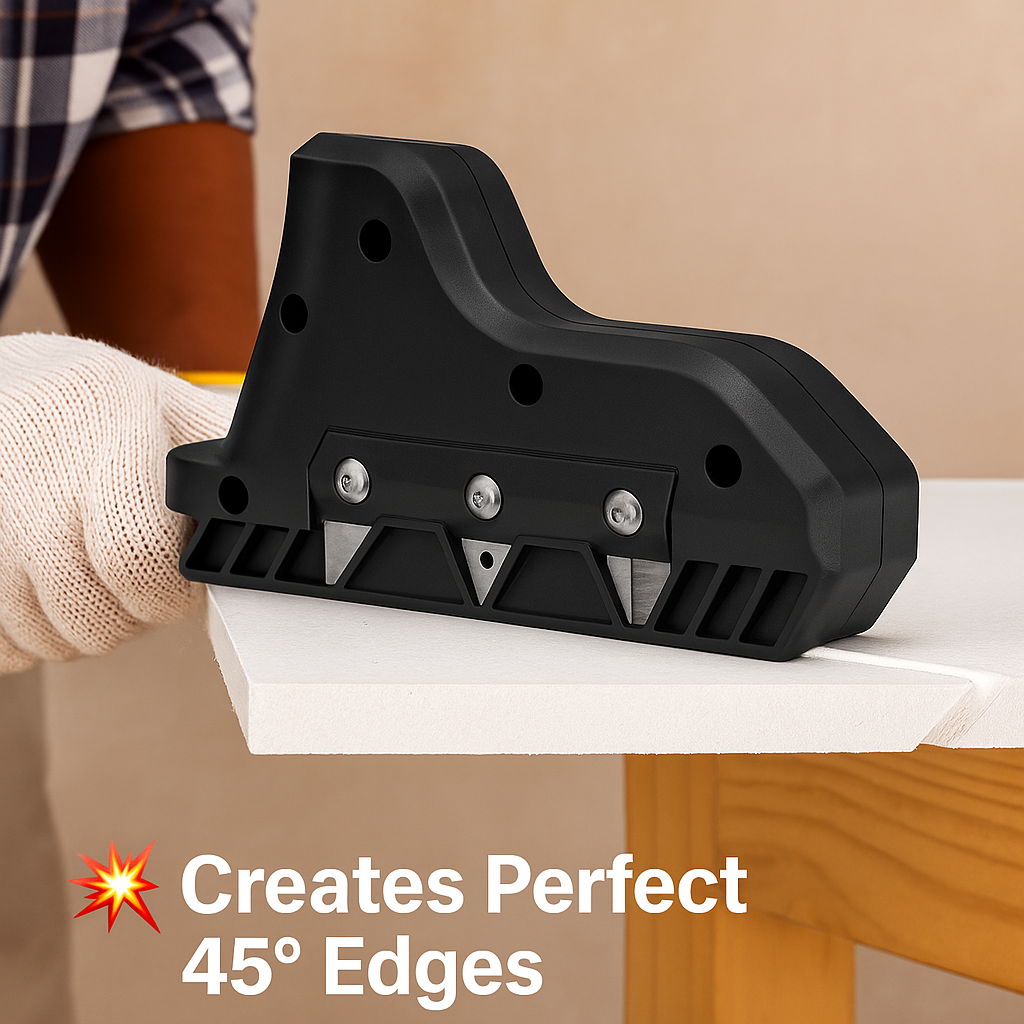 Flawless Drywall Edges in One Easy Pull - EdgeShaper™