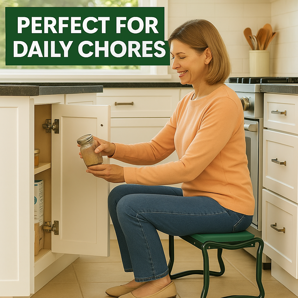 KneeSaver Pro™ – Kneel or Sit Without Pain, Anywhere