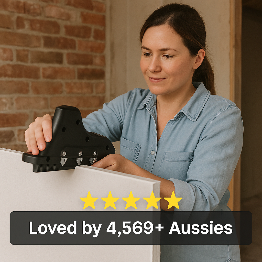 Flawless Drywall Edges in One Easy Pull - EdgeShaper™