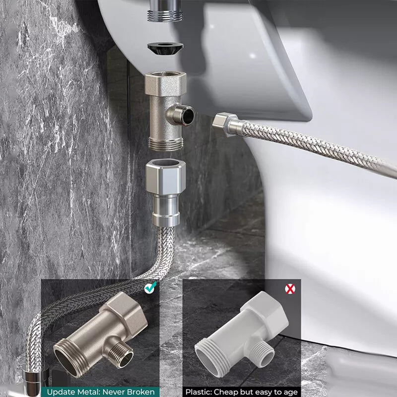 Stop Wiping – Start Washing! Save $1,000+ & Stay Fresher Than Ever with PureStream™ Bidet Attachment