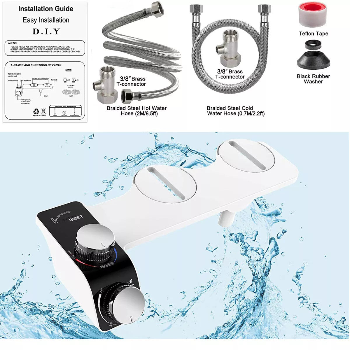 Stop Wiping – Start Washing! Save $1,000+ & Stay Fresher Than Ever with PureStream™ Bidet Attachment